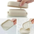 thumbnail image 6 of QHUDLV Plastic Soap Dish with Lid,Bathroom Shower Plate Case,Drainage Design Storage Holder, 6 of 9