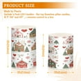 thumbnail image 6 of Yayeee Flameless Candles with Remote Flickering Battery Operated Multi Color Changing, Red Nordic Christmas House, 6 of 7