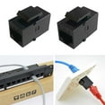 thumbnail image 4 of YongCo RJ45 Connector CAT6 Straight Through Modules Information Socket CAT5E CAT6 Inline Coupler Cable Adapter Ethernet, 4 of 17