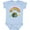 AE-Light Blue, variant on Mommy's Treasure St. Patrick's Day Rainbow and Gold Boys or Girls Baby Bodysuit