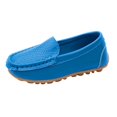 thumbnail image 2 of GiLiling Toddler Little Kid Boys Girls Soft Slip on Loafers Dress Flat Shoes Boat Shoes Casual Shoes Shoes for Children (Blue, 6.5), 2 of 7