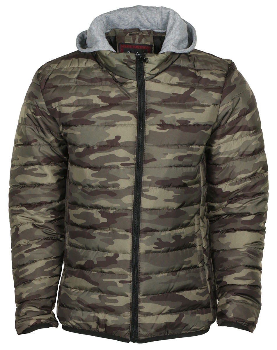 9 Crowns Men's Lightweight Puffer Puffy 