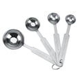 thumbnail image 1 of Heat Resistance Spoons Stainless Steel Measuring Spoons For Measure Liquid Ingredients, 1 of 8