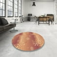 thumbnail image 4 of Ahgly Company Tapis de Pamplemousse d'Intérieur Lavable en Machine, 7' x 10', 4 of 7