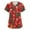 Watermelon RedA_17#94N, variant on Garbnen Christmas Womens Scrubs Tops V Neck Short Sleeve Womens Workout Tops Xmas Printed Nurse Uniforms with Pockets S-5XL
