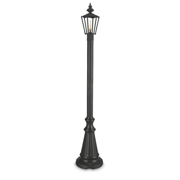 Antique Style Lantern - Single Flame Oil Lamp - Indoor Outdoor Decor - Home Stock