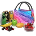 thumbnail image 3 of Balery Rainbow Glitter Cute Bolsa de Aislamiento Portátil – Bolsa de Almuerzo con Forro de Aluminio Mejorado, Funda Impermeable y Fácil de Limpiar para Picnic y Caja de Almuerzo, 3 of 6