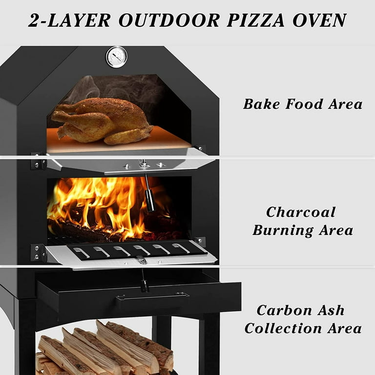 Oven Cover - Carbon Pizza Ovens