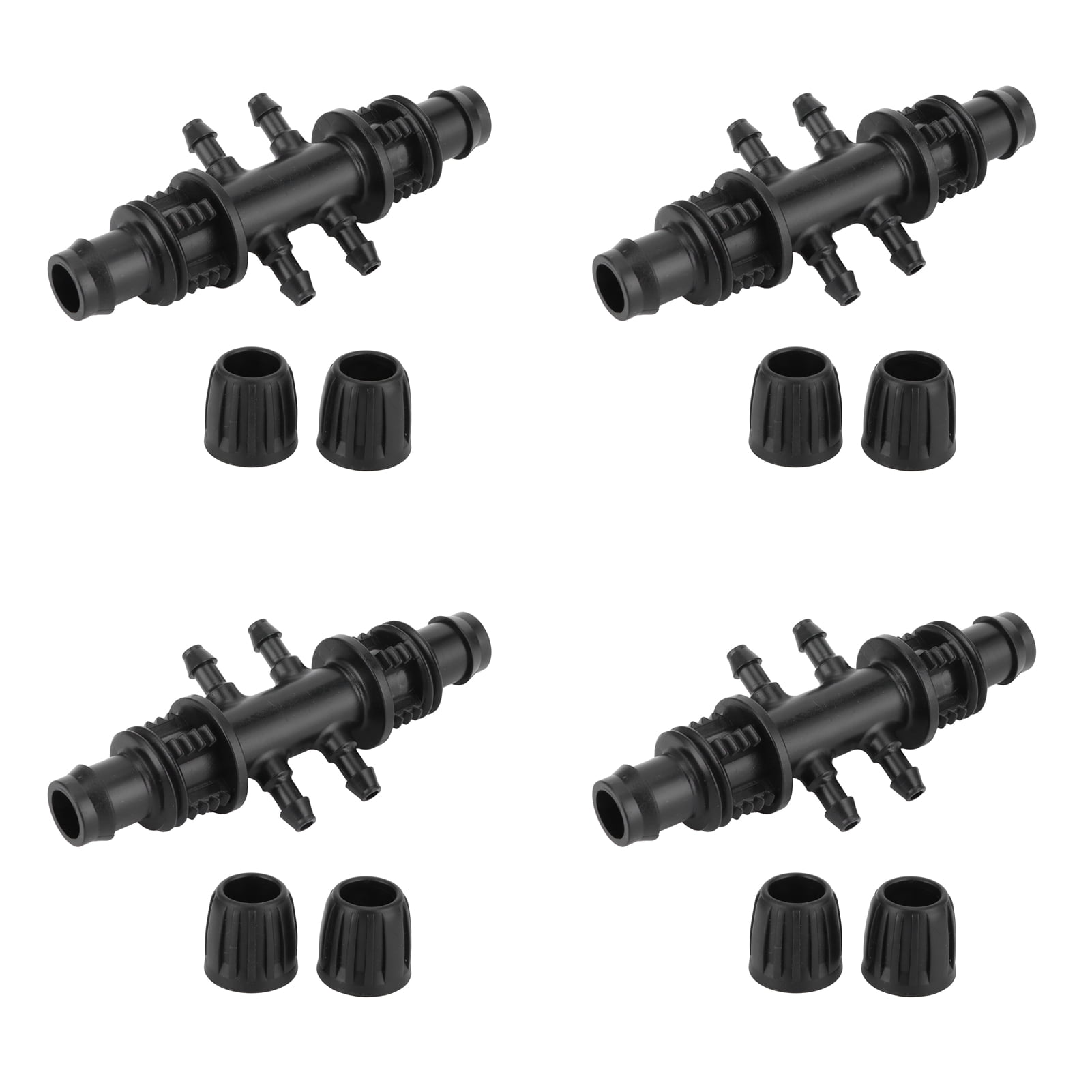 Barb Drip Pipe 4mm and 8mm Inner Diameter Hose Plug Connector 10pcs 