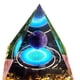 thumbnail image 2 of Generador de energía de orgonita de cristal curativo de pirámide de orgonita de piedra natural de 5 cm (A), 2 of 5