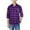 Purple, variant on Cethrio Boys Plaid Shirts, Collared Long Sleeve Lightweight School Button Down Shirts Blue Size 8