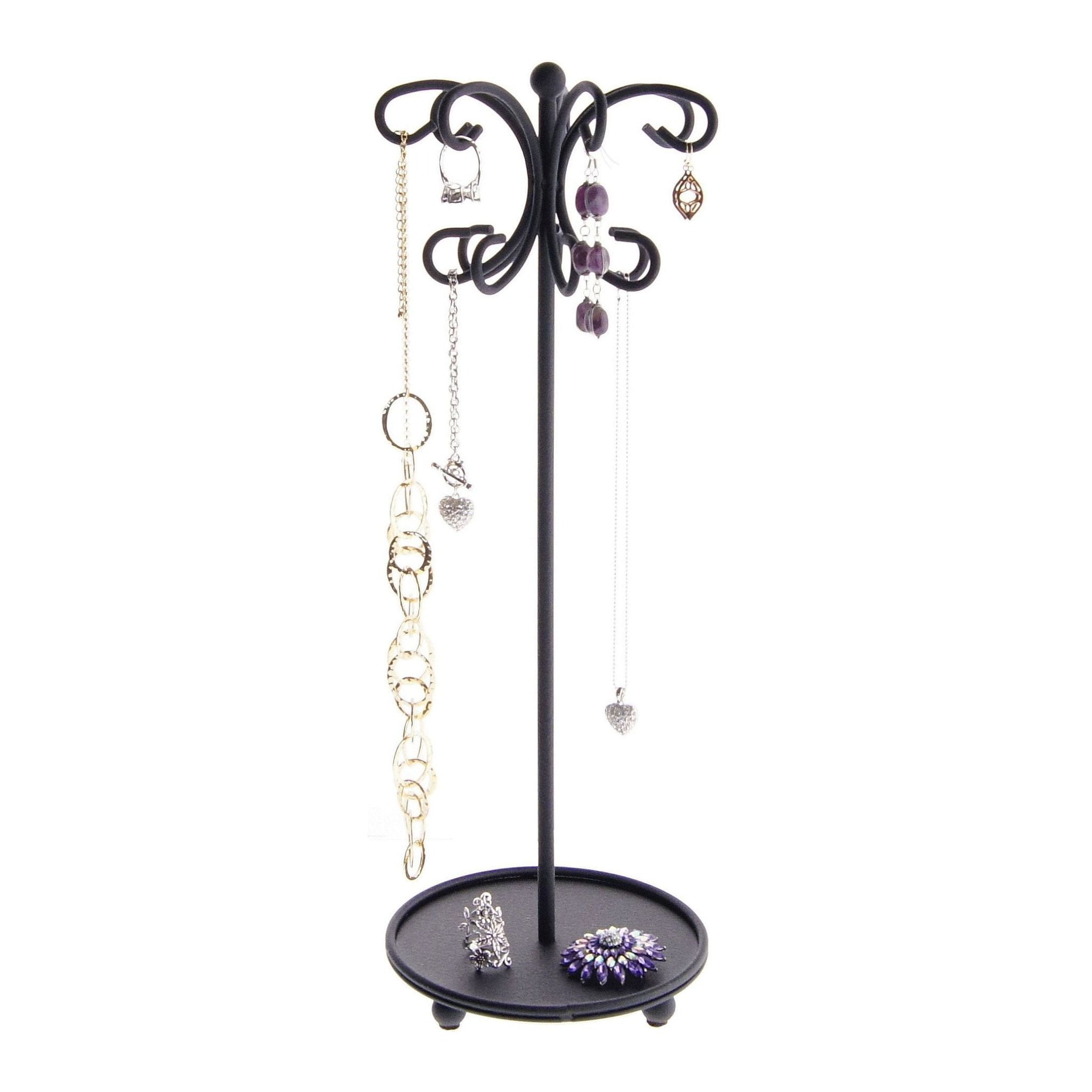 angelynns angelynn's tall necklace holder organizer tree stand