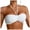 White, variant on Women's Underwire Bandeau Bikini Top Sexy Strapless Bathing Suit Tops Halter Swimwear - Bra Sizes