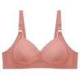 thumbnail image 1 of Aayomet Bras for Women Plus Size Padded Comfort Bra Plus Size (Watermelon Red, B), 1 of 3