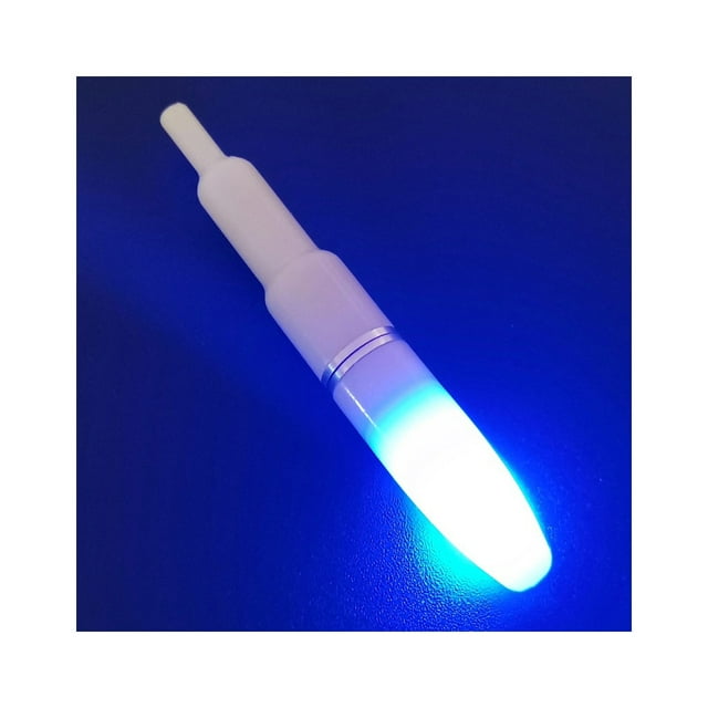 Bâton Lumineux à Piles Réutilisable Lampe de Nuit LED pour Canne à Pêche Accessoires Pratiques pour Rivière Mer Noir