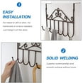 thumbnail image 4 of LQQBOX Door Hanger Hook, Over The Door Hooks, Over Door Towel Rack for Bathroom, Over Door Coat Hanger Organizer, Back of Door Hooks for Hanging Clothes, 4 of 7