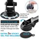 thumbnail image 3 of Magnetic Car Phone Holder, Car Mount for Dashboard/Windshield, Car Phone Holder with Adjustable Telescopic Arm, Strong Magnet for All Cell Phones, 3 of 5