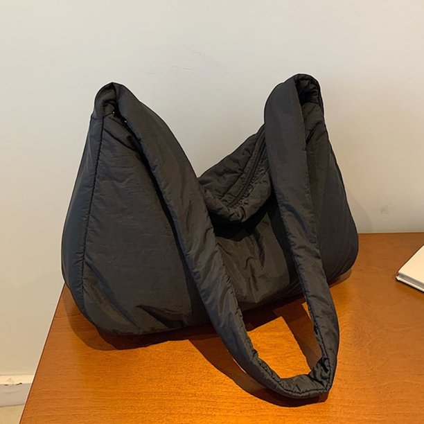 Gran Bolso Hinchazón Nylon Con Color Bolsillo Interior Vagabundo para Viajar Por