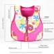thumbnail image 5 of Chalecos Salvavidas Traje de supervivencia de flotabilidad para niños, ligero, seguro para nadar en el mar (rosa) Tmvgtek Para Estrenar, 5 of 9