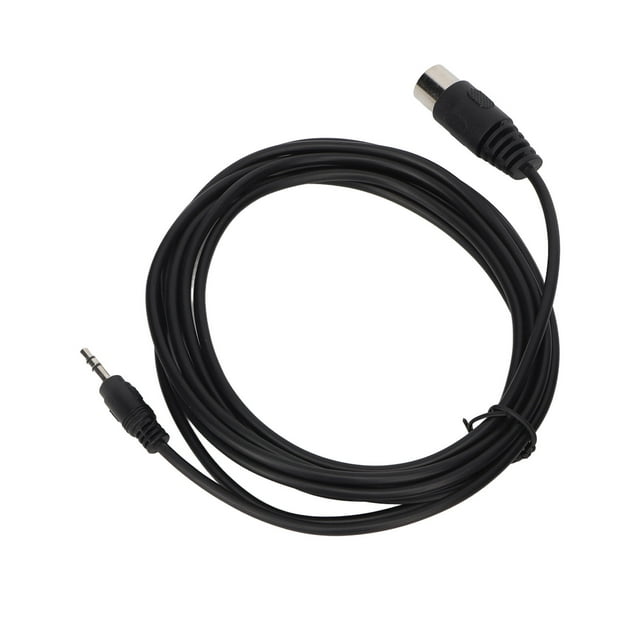 DIN 5Pin Male To 3.5mm Male Cable, PVC Durable DIN 5 Pin To 3.5mm Cable 9.8ft For Outdoor