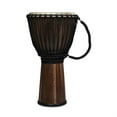 thumbnail image 2 of Latin Percussion 12 1/2" Rope Tuned Siam Walnut Djembe - LP799-SW, 2 of 3