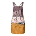 thumbnail image 3 of WERYOUNG Kids Girls Sleeveless Dresses Ice Printed Overalls Dress With Pocket Casual Suspender Dress Trendy Sundress 10-11 Years, 3 of 7