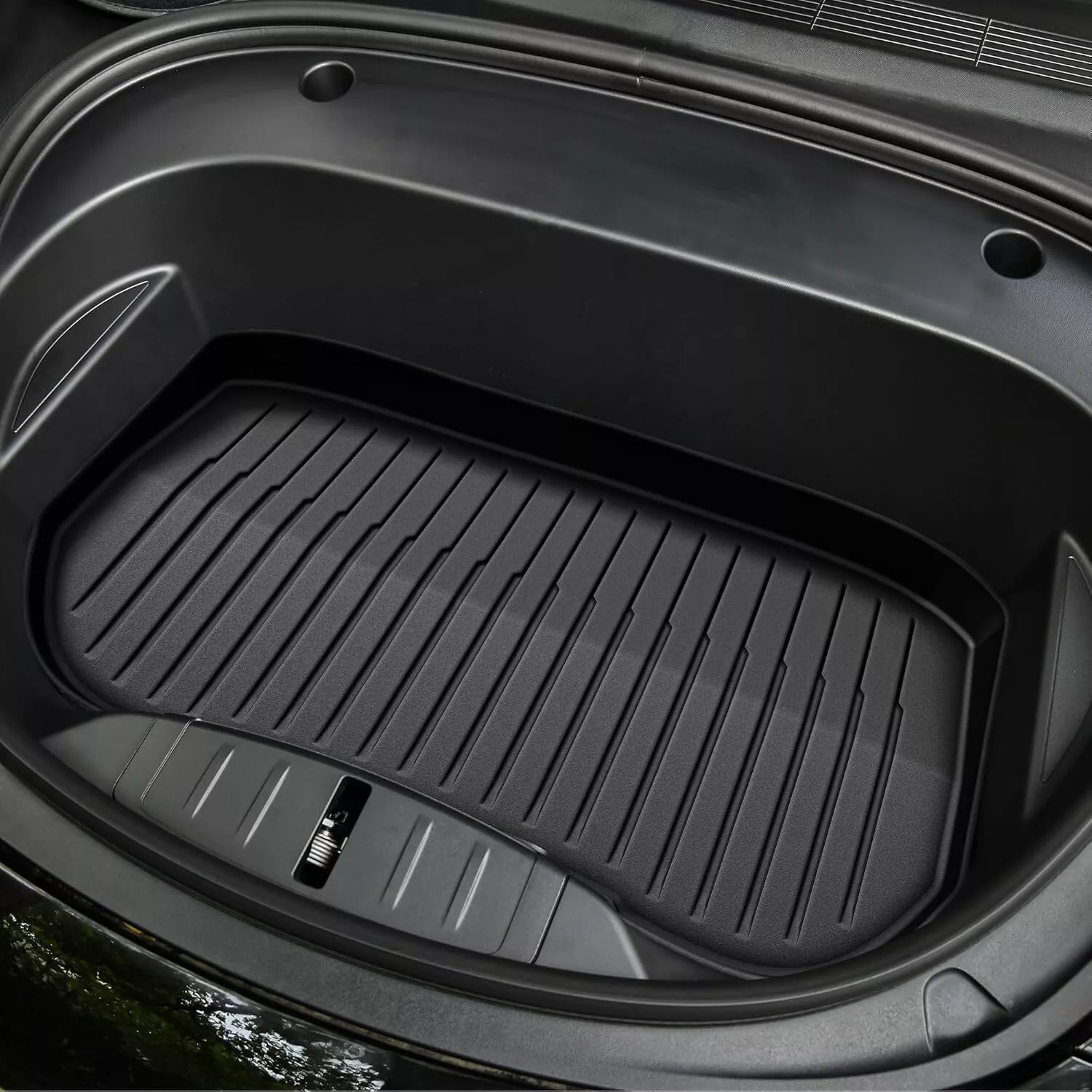 RVNI Floor Mats for 2024 2025 Tesla Model 3 Highland Full Cover Car Mats with Front Rear Cargo Mat TPE All-Weather Floor Mats Model 3 Accessories
