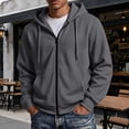 thumbnail image 2 of UDAUDU Zip Up Hoodies for Men Y2K Hoodies Work Athletic Long Sleeve Lightweight Comfortable Vintage Streetwear with Pocket S, 2 of 8