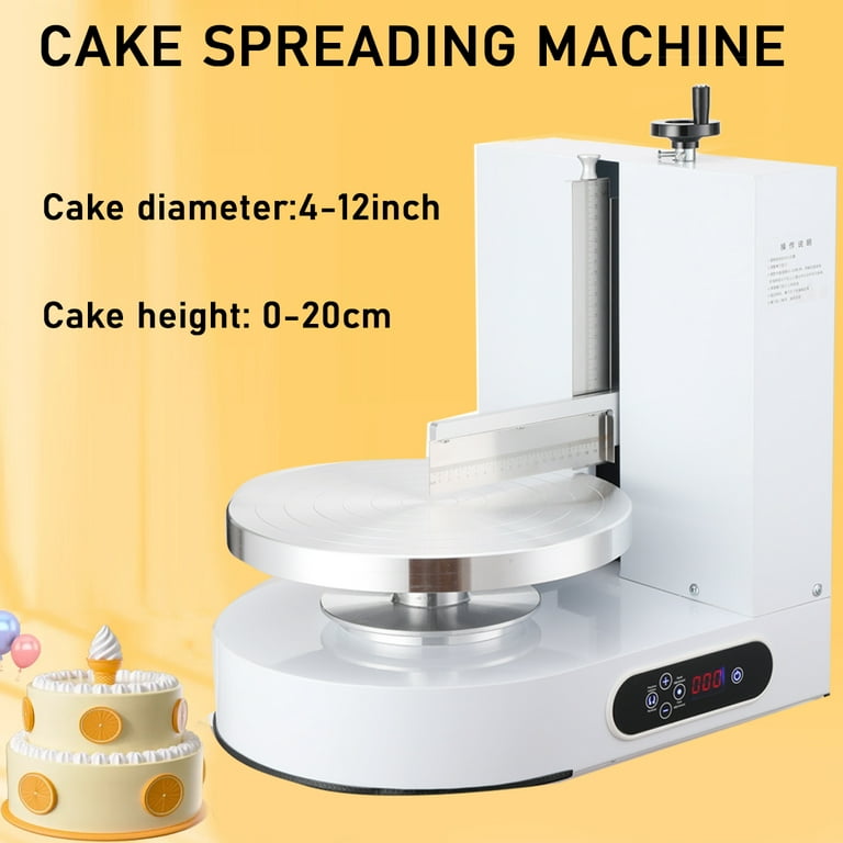Electric Cake Decorating Machines Birthday Cake Cream Spreading Machine  Cakes Plastering Cream Coating Filling Maker110V 220V From Maiou, $385.93