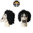 thumbnail image 2 of One Piece Brook Músico Tocado Carnaval Disfraz De Halloween Prop De Xinlian, 2 of 4