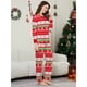 thumbnail image 3 of Conjunto de pijamas familiares a juego para Navidad 2025, ropa de apariencia familiar para padre, madre e hija, pijamas para adultos y niños, 3 of 5