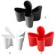 thumbnail image 5 of Caja de almacenamiento Bewildely Hi.FANCY organizador de escritorio de plástico blanco, 5 of 6