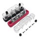 thumbnail image 1 of 4 Way Battery Terminal Distribution Block 150A Professional Power Distribution Block Stable Bus Bar Distributor Block, 1 of 5