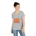 thumbnail image 3 of Girl Power V-Neck T-Shirt, 3 of 3