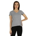thumbnail image 1 of Inkmeso T-Shirt Basique à Manches Courtes pour Femmes Col en V T-Shirts Décontractés avec Poche Patch, 1 of 7