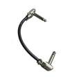 thumbnail image 2 of Tachiuwa 6 inch Guitar Patch Cable Versatile Usage Durable Flexible Slip Resistant Design Argent, 2 of 8