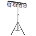 thumbnail image 2 of CHAUVET DJ 4BAR USB DMX LED Wash Light System w/Tripod, Travel Bags & Footswitch, 2 of 11