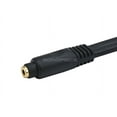 thumbnail image 3 of Monoprice Audio Extension Cable - 15 Feet - Black | Premium 3.5mm Stereo Male to 3.5mm Stereo Female 22AWG, Gold Plated, 3 of 3
