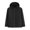 Black, variant on Windbreakers for Men Unisex Hooded Long Sleeve Solid Zipper Outdoor Detachable Hardshell Coat Red 4XL Mens Windbreaker