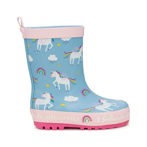 Elements Toddler Girls' Mystic Unicorn Waterproof Rain Boot