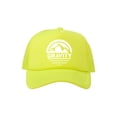 thumbnail image 1 of Mountain Stripe Logo Adjustable Mesh Trucker Hat - White - Neon Yellow, 1 of 1