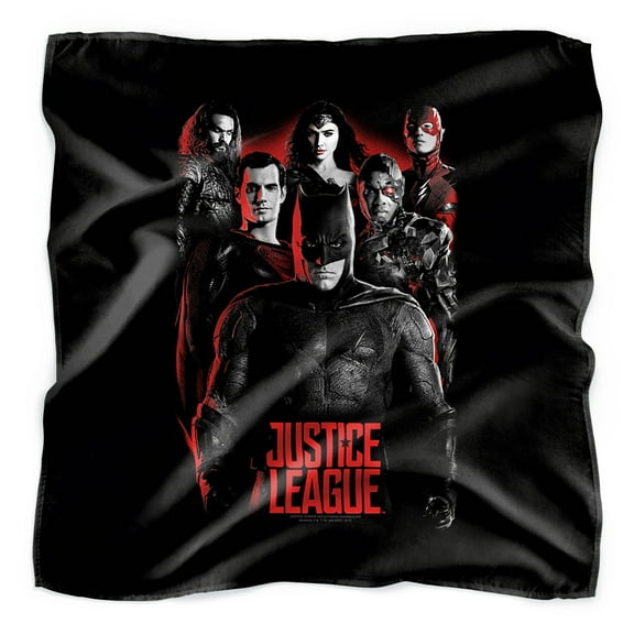 Justice League Movie The League Superheroes Bandana (21 in x 21 in)