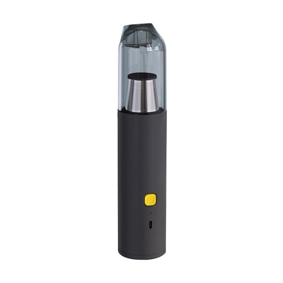 Handheld Cordless Vacuum Cleaner 14000Pa Strong Suction Small Vacuum Cleaner Multi-Nozzles for Home Keyboard Black