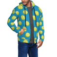 thumbnail image 2 of Naloa Ball Tennis Men’s Hoodies, Zip up Hoodie, Sweatshirts,Hoodies for Men Sizes S-3XL-Medium, 2 of 5