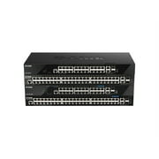D-Link DGS-1520-28 Layer 3 Switch - 26 Ports - Manageable - 3 Layer Supported - Modular - Twisted Pair, Optical Fiber - 1U High - Rack-mountable -