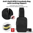 thumbnail image 2 of Bolso bandolera compacto VADOO antirrobo con RFID e impermeable, 2 of 8
