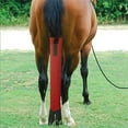 thumbnail image 3 of Horse Protection Keep The Tail Clean Equine Tail Decoration Tail Wrap for Protect Equestrian Equipment red, 3 of 8