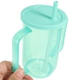 thumbnail image 3 of Cups Drinking Glass Water Bottle Mugs Plastic to Go Disabled Patient Elder Pregnant Woman, 3 of 6