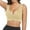 Beige, variant on HOWPAY Wireless Bras for Women Push up Full Coverage No Underwire Supportive Stretch Sports Pullover Bralettes Comfortable Soft Underwear Beige L