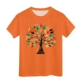 thumbnail image 6 of Godom Girls Tops Fashionable Short Sleeve T-Shirt Cotton Tees Summer Tee Tops, 6 of 6